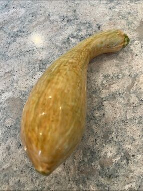 Italian Porcelain Yellow Squash